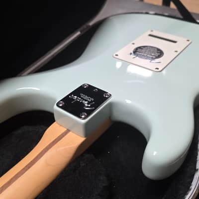 2001 Fender American Stratocaster BRAND NEW TIME CAPSULE Daphne Sonic Blue Custom Color FSR Special Limited Edition Run USA Standard Strat Electric Guitar NEVER PLAYED CASE QUEEN image 16