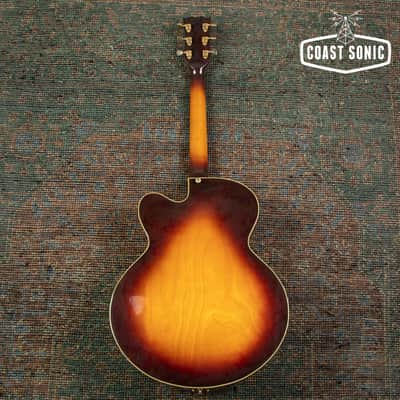 1977 Yamaha AE2000 Archtop Jazz Box (L-5 copy) Made in Japan w/ case image 4