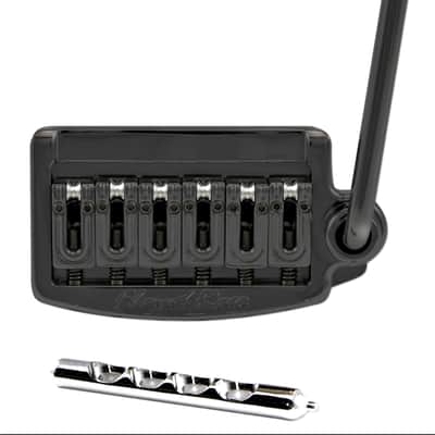 Floyd Rose RT200N Rail Tail Tremolo 4 Fender Stratocaster Type Guitars Narrow String Spacing Black image 1