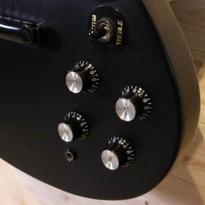 Epiphone SG Goth G-400 2002 Electric Guitar - Satin Pitch Black image 7