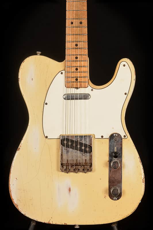 Fender Telecaster with Maple Fretboard 1966 - Olympic White image 1