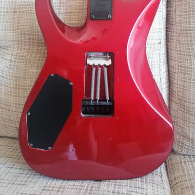 Kramer Proaxe deluxe 1989 Candy apply red image 10