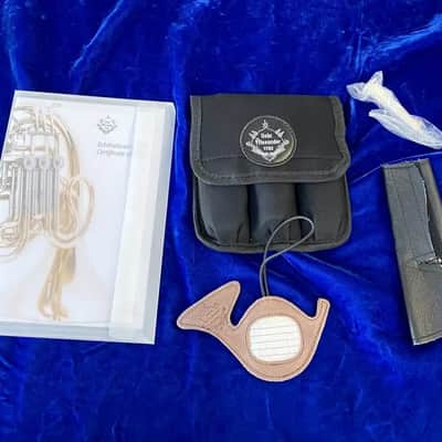 New Alexander 503MAL Double French Horn in Yellow Brass,Lacquered, Detachable Bell Flare;with Mouthpiece, Care Kit image 20