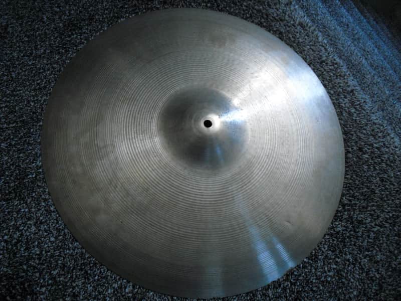 20" Vintager 70s thin stamp Avedis Zildjian Ride or Crash Cymbal 2300g image 1