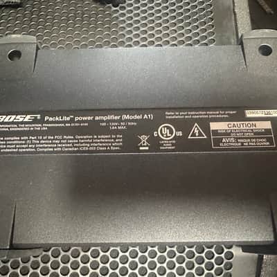 Bose Packlite Power Amp Model A1 2010s - Black image 6