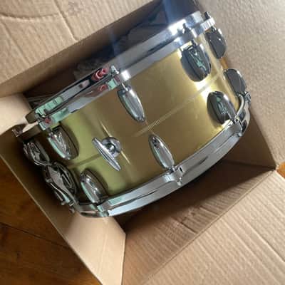 Gretsch G4169BBR USA Custom Bell Brass 6.5x14" 20-Lug Snare Drum 2018 - Present - Brass image 7