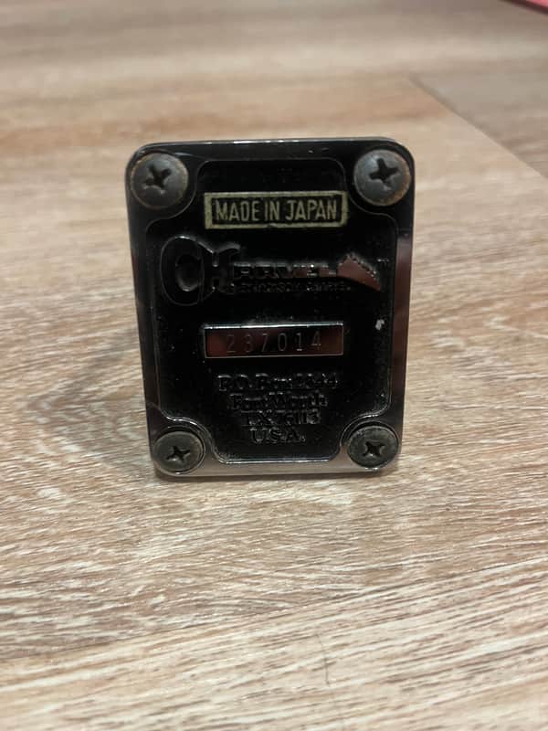 Charvel Model 3 Neck Plate 80s - Black image 1