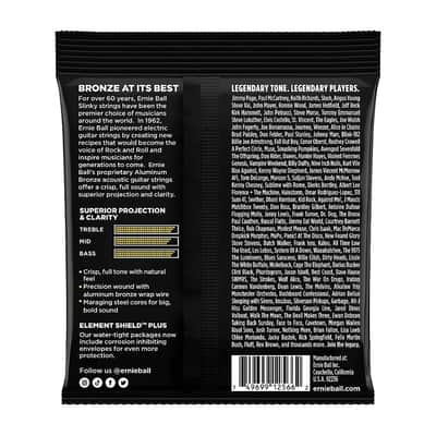 Ernie Ball Aluminium Bronze Acoustic Guitar Strings (.012 - .054) image 2