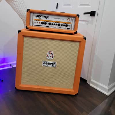 Orange Crush Pro 412 240-Watt 4x12" Guitar Speaker Cabinet - Orange image 5