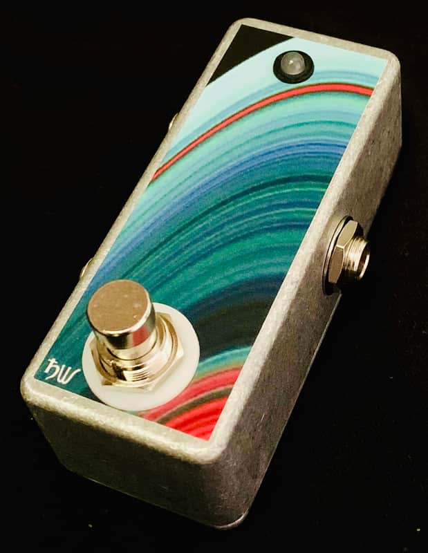 Saturnworks Stereo A/B Box Guitar Switch Pedal with TRS Jacks + LEDs - Handcrafted in California image 1
