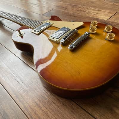 Joo Dee JLP-45 “Single Cut Model” Paul Electric Guitar Sunburst les image 4
