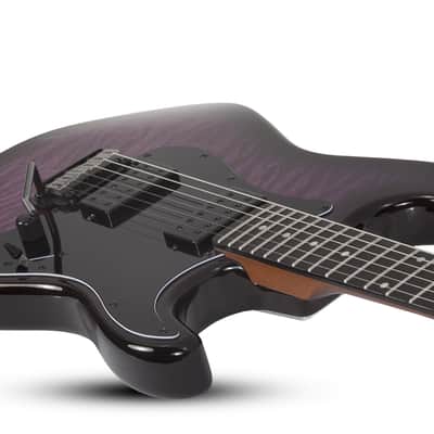 Schecter Traditional Pro Transparent Purple Burst image 3