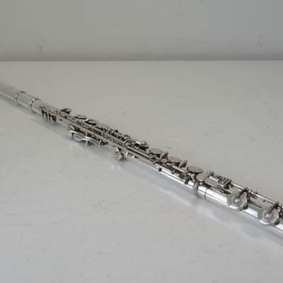 Trevor James Master Series II Solid Silver Professional Flute with Cases image 4