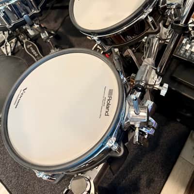 Roland TD-50KVX V-Drum Kit w Premium Upgrades - Mesh Pads - Black image 12