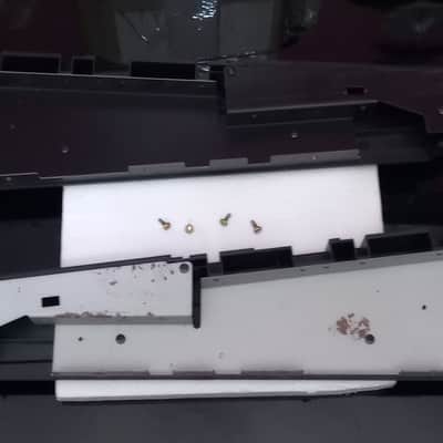 KORG M1 T2 T3 EX PLASTIC END CAP RIGHT LEFT SIDES COMPLETE GOOD ORIGINAL PART image 8