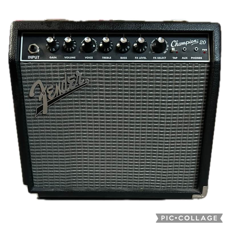 Fender Champion 20 20-Watt 1x8" Guitar Practice Amp 2013 - 2024 - Black image 1