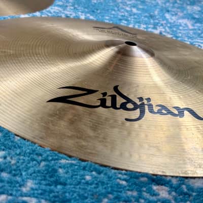 Don't pay £400+!! 14" LIGHT! Zildjian A NEW BEAT Hihats 865g 1479g image 7