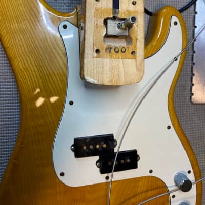 Yamaki Performer YPB-500N/RN (Natural/Rosewood Neck) P-Bass Late 1970s - Natural image 14