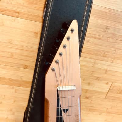Harmony H1 Lapsteel Sharktooth Vintage - Copper image 4
