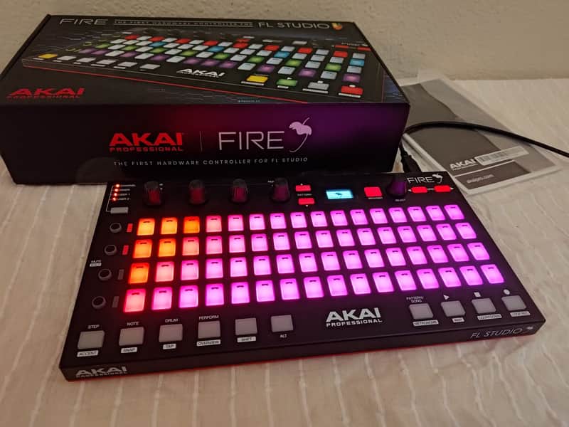 Akai Fire Controller for FL Studio 2010s - Black image 1