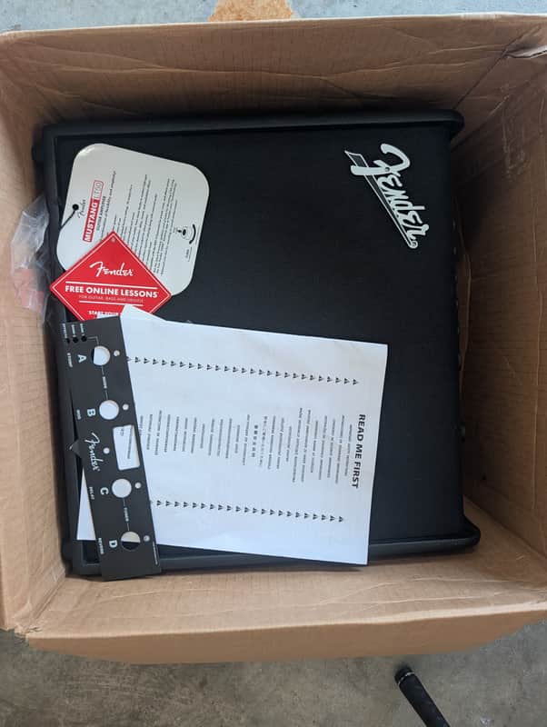 Fender Mustang lt50 2024-25 - Black image 1
