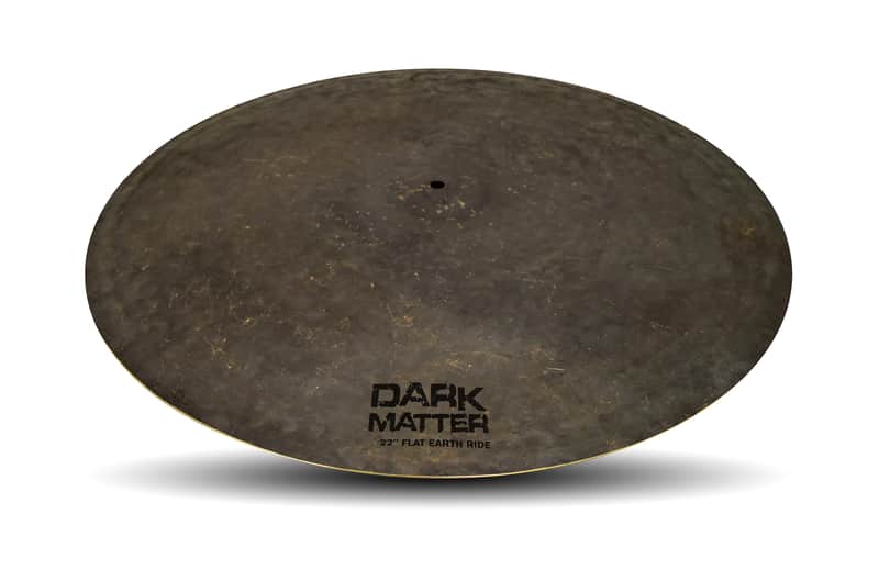 Dream Cymbals DMFE22 Dark Matter Flat Earth Series 22" Ride Cymbal image 1