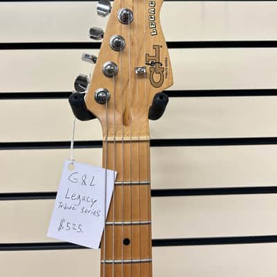 G&L Tribute Series Legacy with Maple Fretboard 2010 - Present - Gloss Black image 3