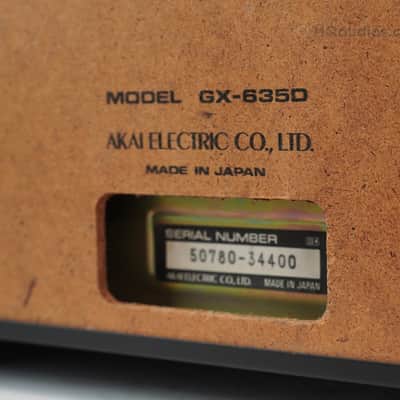 Akai GX-635D Reel-to-Reel Tape Deck Custom Green - Restored - 1 Year Warranty image 21