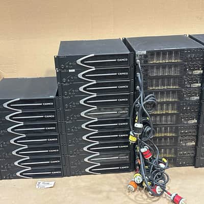 CAMCO VORTEX 6 2-Channel Professional Power Amplifier #A006 (LOT OF 4) THS image 7