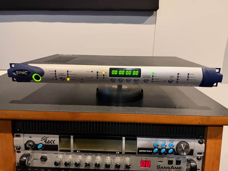 Digidesign SYNC HD Pro Tools Synchonizer 2000s - Silver / Blue image 1