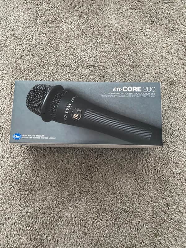 Immagine Blue Encore 200 Phantom-Powered Dynamic Microphone 2010s - Black - 1