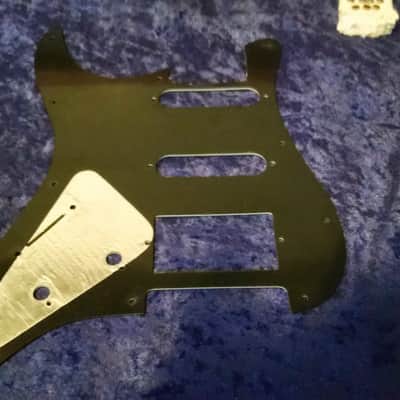 1990s Mighty Mite Blue Pearl B/W/B 3ply SSH Start Pickguard image 4