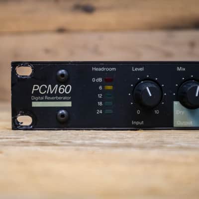 Lexicon PCM60 (PCM-60) Digital Reverb Effects Processor Reverborator U283925 image 7