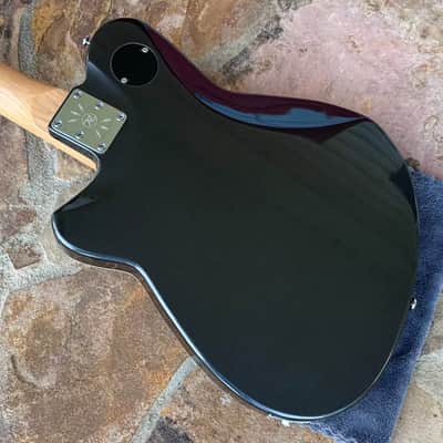 Reverend Charger HB with Maple Fretboard 2020 - Present - Gunmetal with White Pearloid Pickguard image 6