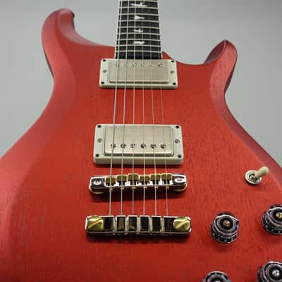 PRS S2 McCarty 594 Thinline Standard Satin W/Gig Bag - Red Apple Metallic image 10