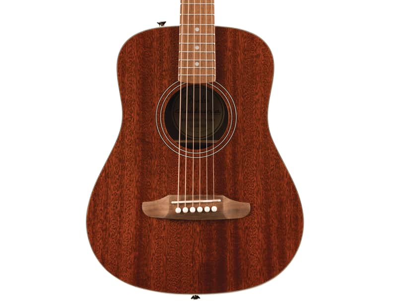 Fender California Standard Redondo Mini in Natural Sapele image 1