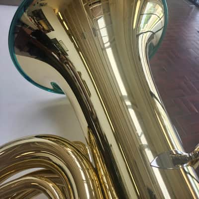 Mint Open Box Sierman "Tanker" 1030 Model BBb Tuba - Lacquered with Case and Mouthpiece image 10