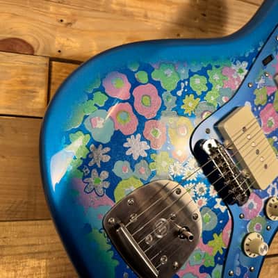 Fender MIJ Traditional '60s Jazzmaster - 2018 Blue Flower w/HSC image 6
