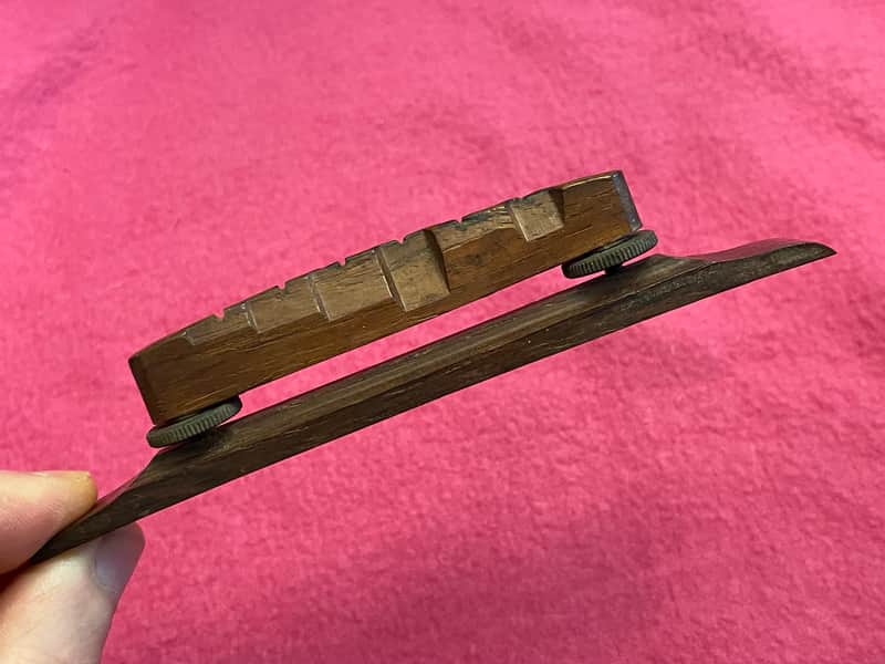 vintage 1954 Gibson rosewood bridge for es 175 L5 Super 400 es 300 125 L5ces L7 150 1956 1957 image 1