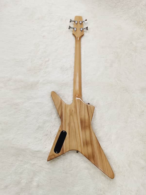 4 Strings Short Scale Set Neck Fretless Bass Busuyi Guitar 2023 image 1