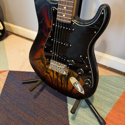 2018 Limited Edition Fender Stratocaster - Sandblasted, 3 Tone Sunburst image 2