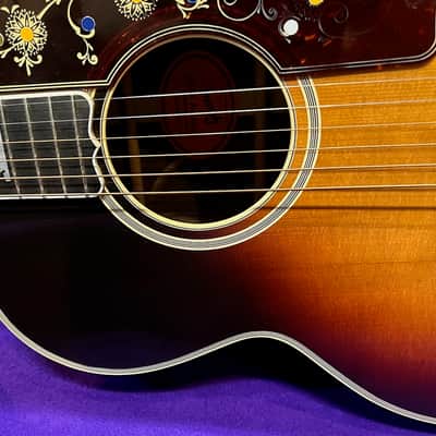 Gibson Custom Shop Historic Pre-War SJ-200 Rosewood 2022 - Vintage Sunburst 1941 image 11