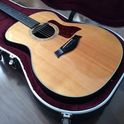 Taylor 714 1997 Natural Cedar image 2