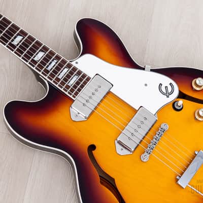 1996 Epiphone Casino-JL John Lennon Edition Pre-Elitist w/ Case, Japan Terada image 8