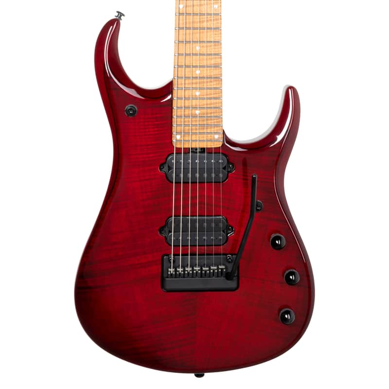 Ernie Ball Music Man JP15 7-String Electric Guitar - Red Tide Flame - Open Box image 1