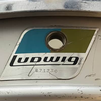 Ludwig No. 404 Acrolite 5x14" 8-Lug Aluminum Snare Drum image 4