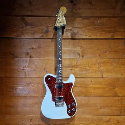 Fender Chris Shiflett Telecaster Deluxe; Arctic White: Serial Number: MX13340463 | Second Hand image 2