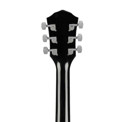 Fender FA-125 Dreadnought Acoustic Guitar w/Bag, Walnut FB, Black image 5