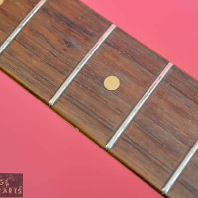Vintage 1963 PRE-CBS Fender Jazzmaster Project Neck - Killer Tone Wood - Clay Dot Brazilian Board! image 9