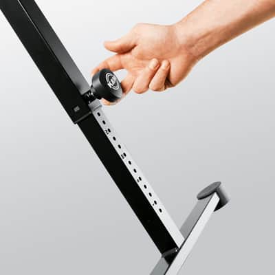 K&M 18810 -55 Omega Keyboard-Tisch schwarz image 4